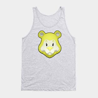 Little Bear Yellow Tank Top